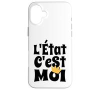 Carcasa para iPhone 16 Plus L'Etat c'est moi - Luis XIV Cita Francesa