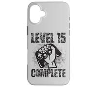 Carcasa para iPhone 16 Plus Level 15 - Juego de Mesa de cumpleaños (15 años)