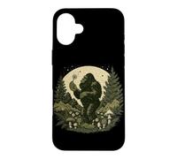 Carcasa para iPhone 16 Plus Leyenda del folclore de la Pradera del Bosque Bigfoot