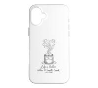 Carcasa para iPhone 16 Plus Life Is Better When It Smells Good Candle Maker Gift
