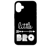 Carcasa para iPhone 16 Plus Lil Bro, Little Bro, Best Brother Ever Novelty Graphic Cool