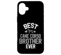 Carcasa para iPhone 16 Plus Lindo dueño de Cane Corso Best Cane Corso Brother Ever
