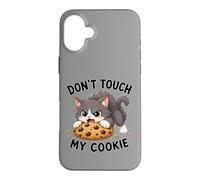 Carcasa para iPhone 16 Plus Lindo Gato no Toque mi Galleta