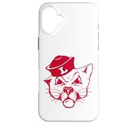 Carcasa para iPhone 16 Plus Linfield University Wildcats Mack Mascot Head Mark