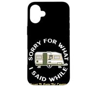 Carcasa para iPhone 16 Plus Lo Siento por lo Que Dije Mientras estacionaba