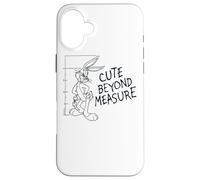 Carcasa para iPhone 16 Plus Looney Tunes Bugs Bunny Beyond Measure