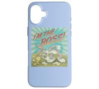 Carcasa para iPhone 16 Plus Looney Tunes Bugs Bunny I'm The Boss