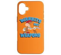 Carcasa para iPhone 16 Plus Looney Tunes Elmer and Bugs Wabbits Not Weapons