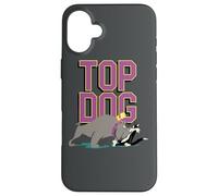 Carcasa para iPhone 16 Plus Looney Tunes Sylvester and Tweety Top Dog