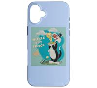Carcasa para iPhone 16 Plus Looney Tunes Sylvester and Tweety Widdle But Fierce