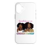 Carcasa para iPhone 16 Plus Los Amigos se convierten en Nuestra Familia elegida Mujeres Negras Melanina Chicas