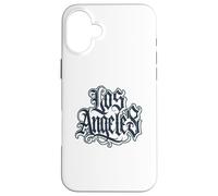 Carcasa para iPhone 16 Plus Los Ángeles Gothic Old English tee Vintage LA Streetwear