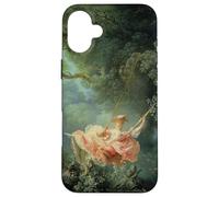 Carcasa para iPhone 16 Plus Los Felices Accidentes del Columpio de Jean-Honoré Art Cheery