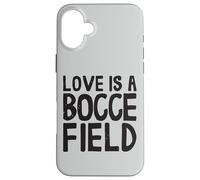 Carcasa para iPhone 16 Plus Love A Bocce Field Bocce Ball with Jack Bocci Game Bocce