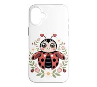 Carcasa para iPhone 16 Plus Lucky Little Ladybug Bug Insect Garden Cute