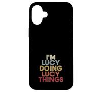 Carcasa para iPhone 16 Plus Lucy Name Lucy Personalized Name First Given