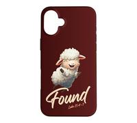 Carcasa para iPhone 16 Plus Luke 15:4-7 Parable of The Lost Sheep Found by Jesus Christ