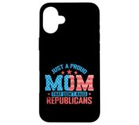 Carcasa para iPhone 16 Plus Madre Orgullosa Que no crió republicanos
