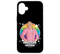 Carcasa para iPhone 16 Plus Maestros del Universo: Prince Adam Rainbow Hey Yea