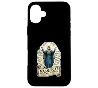 Carcasa para iPhone 16 Plus Magnifica al Señor Nuestra Señora María Misa Latina Católica