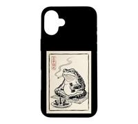 Carcasa para iPhone 16 Plus Mago Maestro de Ajedrez Rana Ukiyo-e Arte Japonés