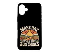 Carcasa para iPhone 16 Plus Make Hay While The Sun Shines Cotizaciones optimistas |-