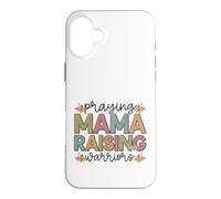 Carcasa para iPhone 16 Plus Mamá Rezando Guerreros Fuerte Madre