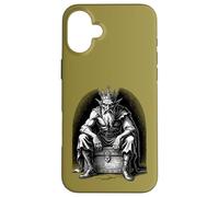 Carcasa para iPhone 16 Plus Mammon Demon - El Peso silencioso de la codicia