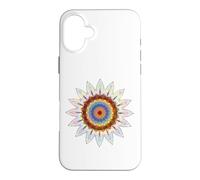 Carcasa para iPhone 16 Plus Mandala Geometría Sagrada Prana Arte Yoga Mantra Om Bueno