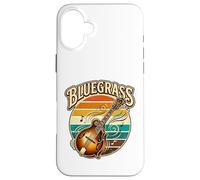 Carcasa para iPhone 16 Plus Mandolina Vintage Mandolinista Retro Mandolina De Guitarra