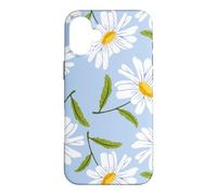 Carcasa para iPhone 16 Plus Margarita Blanca Patrón Floral Primavera Flor Jardín Natur