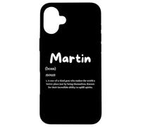 Carcasa para iPhone 16 Plus Martin Definition Personalized Golf Dad Costume For Martins
