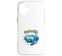 Carcasa para iPhone 16 Plus Máscara de Buceo Ocean Explorer Adventure Design