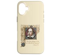 Carcasa para iPhone 16 Plus Matar A Todos LOS Abogados Shakespeare Cita Enrique Vi, Parte 2