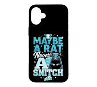 Carcasa para iPhone 16 Plus Maybe A Rat Never A Snitch - Funny No Snitching