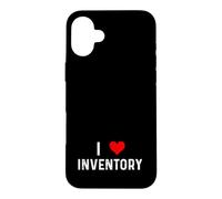 Carcasa para iPhone 16 Plus Me Encanta el inventario - Heart Retail Shop Store Ventas Almacén