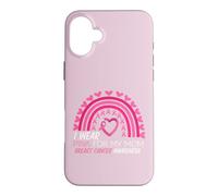 Carcasa para iPhone 16 Plus Me Pongo Rosa para la concienciación sobre el cáncer de Mama de mi Madre