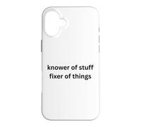 Carcasa para iPhone 16 Plus Mecánica Conocedor de Cosas Fixer of Things Funny Men Dad Fath