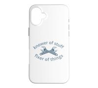Carcasa para iPhone 16 Plus Mecánica Conocedor de Cosas Fixer of Things Funny Men Man Dad