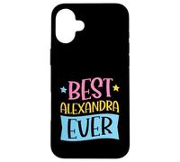 Carcasa para iPhone 16 Plus Mejor Nombre Personalizado a Juego de Alexandra Ever
