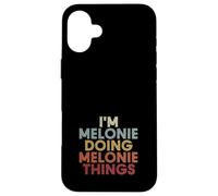 Carcasa para iPhone 16 Plus Melonie Name Melonie Personalized Name First Given