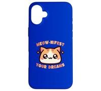 Carcasa para iPhone 16 Plus Meow-nifest Your Dreams Motivación para Amantes de los Gatos