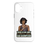 Carcasa para iPhone 16 Plus Mes de la Historia Negra Michelle Obama Día del Presidente Mujeres