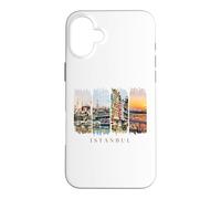 Carcasa para iPhone 16 Plus Mezquitas de Turquía, Bósforo y bazares - Vacaciones Estambul