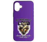 Carcasa para iPhone 16 Plus Mi adoración es Fuerte Porque mis heridas Eran Profundas Salmo 147:3