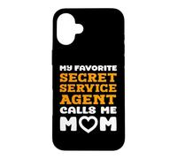 Carcasa para iPhone 16 Plus Mi Agente Favorito del Servicio Secreto me Llama mamá Madre mamá