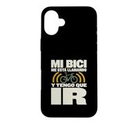 Carcasa para iPhone 16 Plus Mi Bici Me Está Llamando Y Tengo Que IR Ciclista