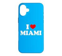 Carcasa para iPhone 16 Plus Miami - I Heart Miami - Amo Miami