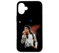 Carcasa para iPhone 16 Plus Michael Jackson Canta Live Bad Tour 1988