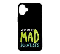 Carcasa para iPhone 16 Plus Microbiología Divertida No Todos Somos científicos Locos